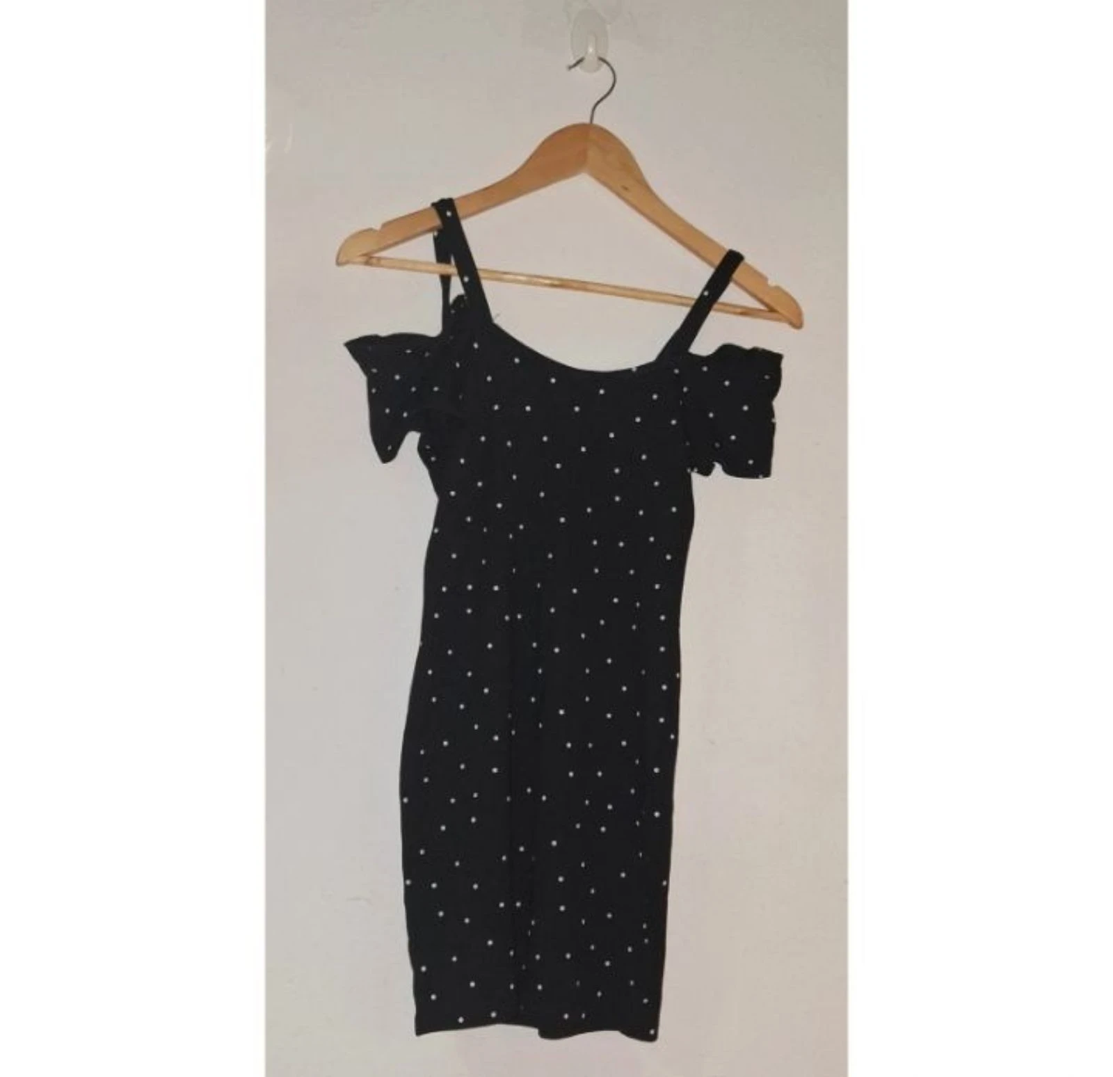 Vestido ajustado de lunares Pull&Bear limite edition Y2K
